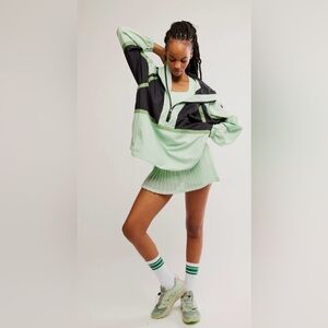 NWT FREE PEOPLE CARE LIKE THE WIND COLORBLOCK JACKET